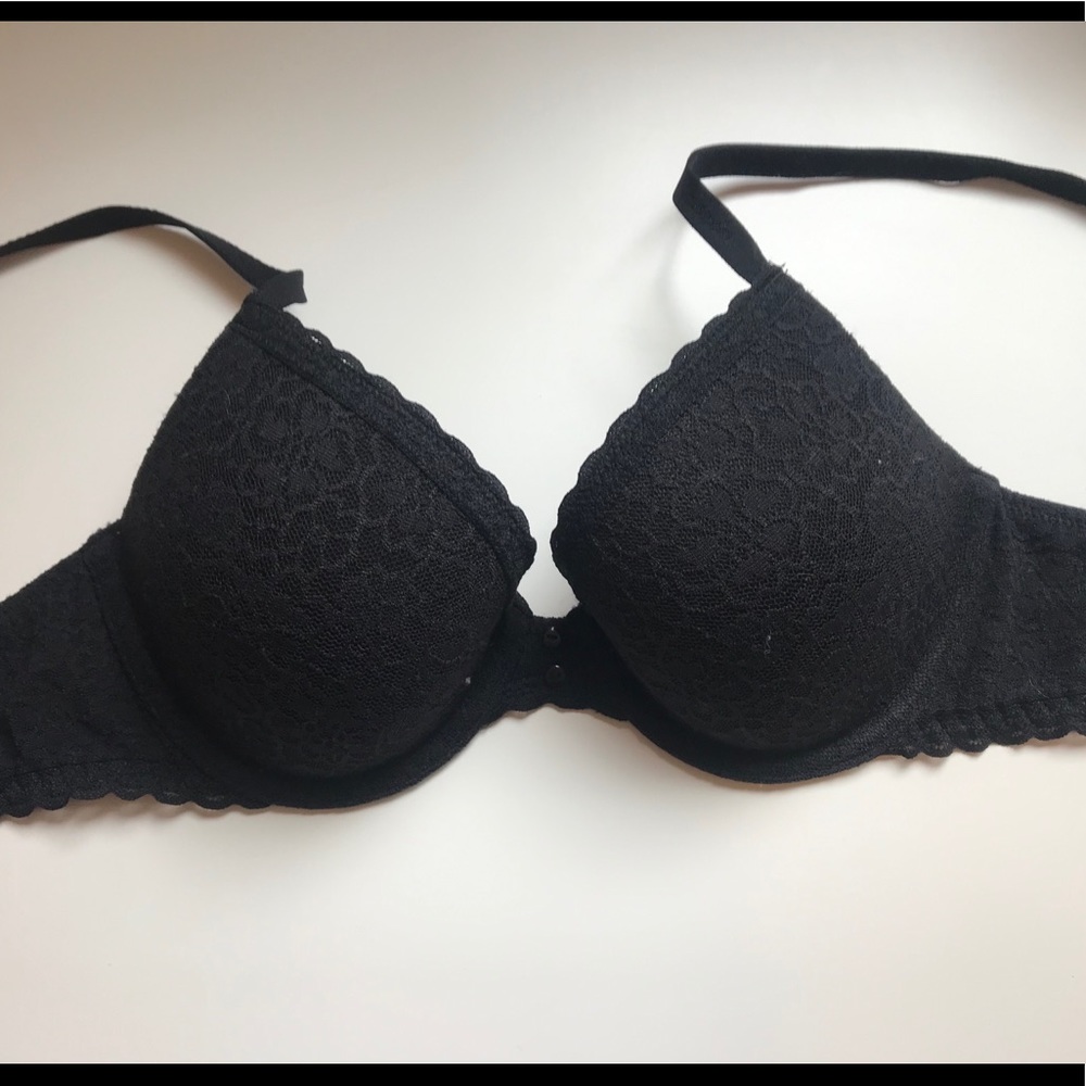 Aerie 34b Black Full Coverage Bra